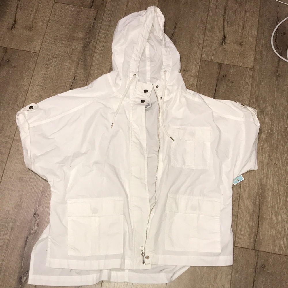 White utility jacket